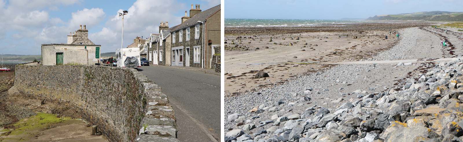 Port William . . . . . západní pobřeží u Irského moře