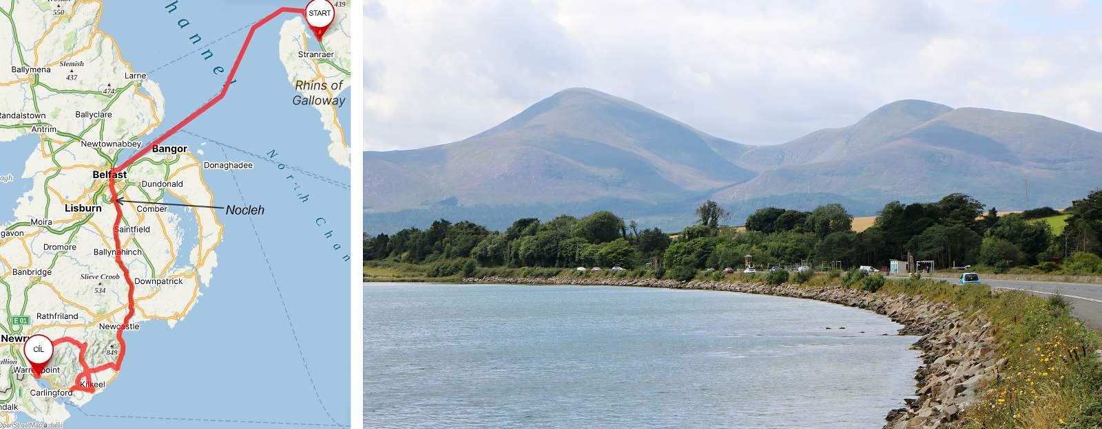 Nejvyšší hora Severního Irska - Slieve Donard (849m)