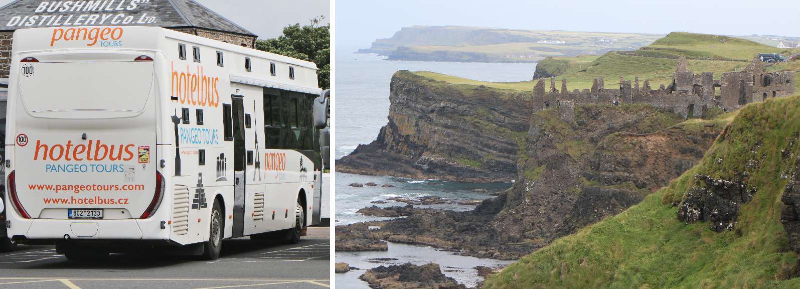HotelBus . . . . . . . . . . . . . . . . . . . . . Dunluce Castle