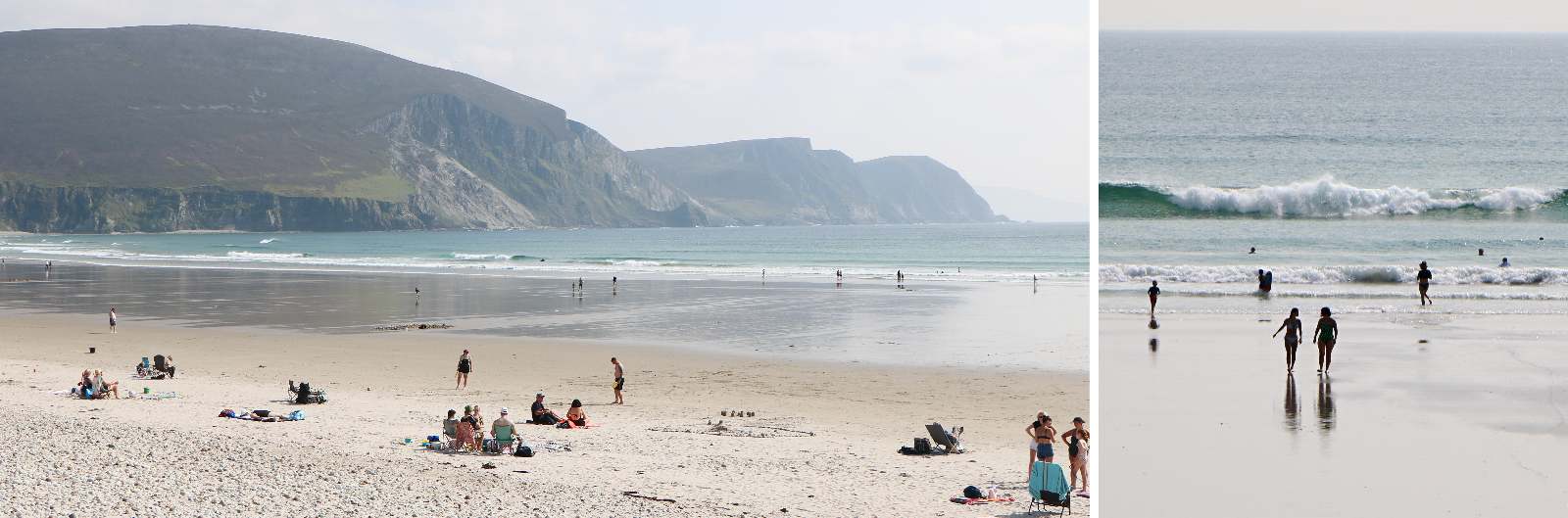 Achill Island - zde se koupu