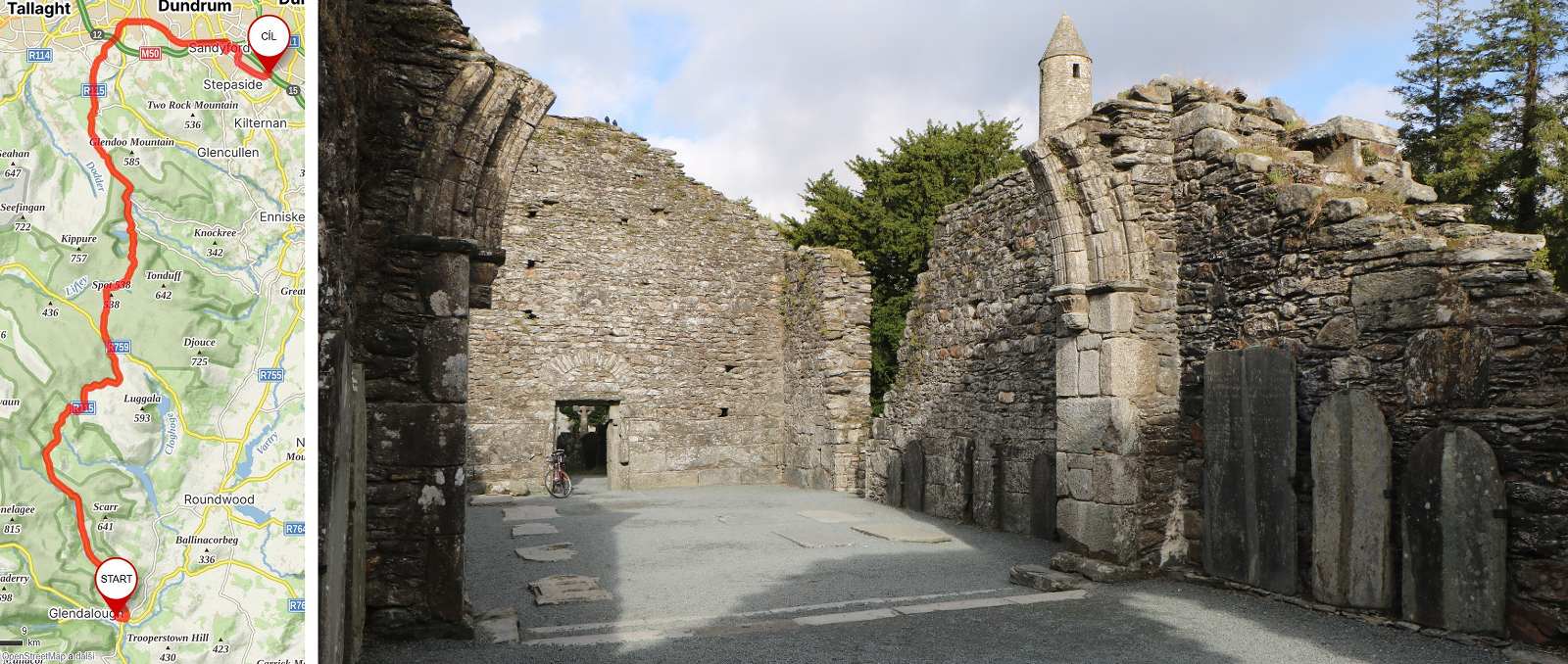Glendalough - Klášter